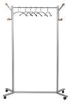 Mobilní kovový stojanový věšák s ramínky - Coat Hanger Stand