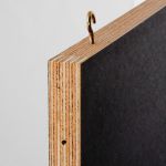 Nástěnná dřevěná křídová tabule bezrámová 80x120 cm A-Z Reklama CZ