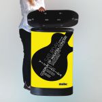 Pult Hardcase Pop-up Counter - Černý top A-Z Reklama CZ