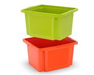 KIS Plastový úložný box - H Box S, oranžový, 23 L
