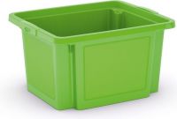 KIS Plastový úložný box - H Box S, zelený, 23 L
