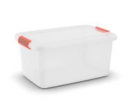 KIS Plastový úložný box - K Latch Box L, Transparentní