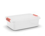 KIS Plastový úložný box - K Latch Box M, Transparentní