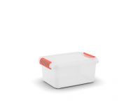 KIS Plastový úložný box - K Latch Box S, Transparentní