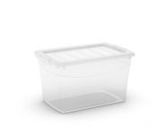 KIS Plastový úložný box Omnibox M Průhledný 30 L