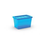 KIS Plastový úložný box Omnibox S Modrý 16 L