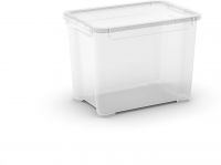 KIS Plastový úložný box - T Box S, Transparentní, 20 L
