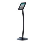 Podlahový stojan Flexible Curved Kiosk na iPad - Černý