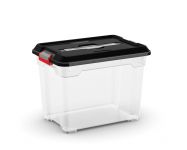 KIS Plastový úložný box - Moover Box S, černý, 82 L