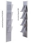 Nástěnný stojan na letáky Design Brochure Rack BRW A-Z Reklama CZ Nástěnný stojan na letáky Design Brochure Rack BRW A-Z Reklama CZ