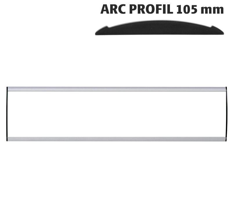Orientační nástěnná tabulka 105x500 mm - Arc Profil A-Z Reklama CZ