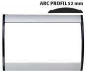 Orientační nástěnná tabulka 52x100 mm - Arc Profil