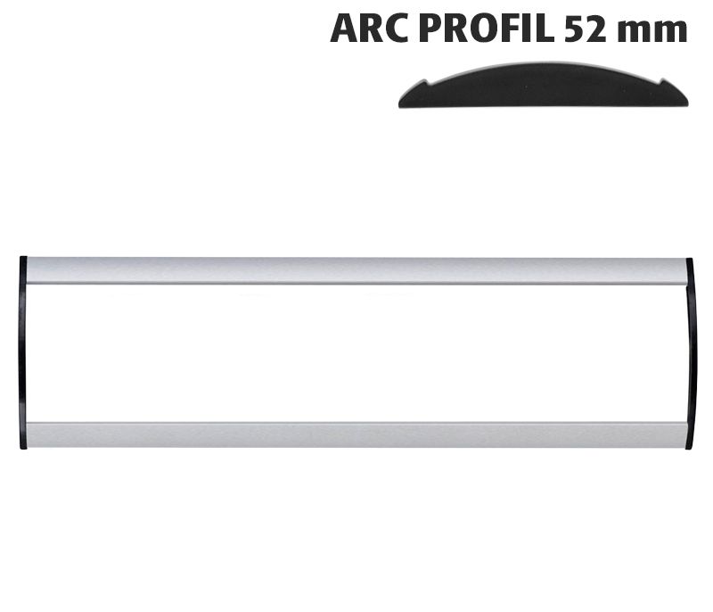 Orientační nástěnná tabulka 52x250 mm - Arc Profil A-Z Reklama CZ