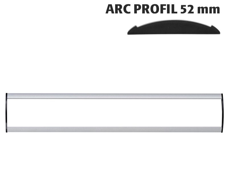 Orientační nástěnná tabulka 52x400 mm - Arc Profil A-Z Reklama CZ