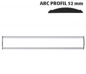 Orientační nástěnná tabulka 52x450 mm - Arc Profil