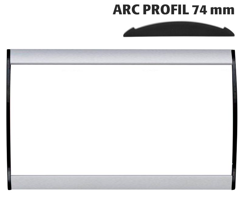Orientační nástěnná tabulka 74x150 mm - Arc Profil A-Z Reklama CZ