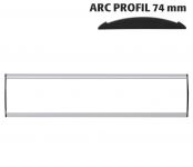 Orientační nástěnná tabulka 74x400 mm - Arc Profil