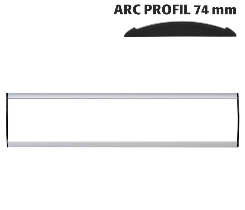 Orientační nástěnná tabulka 74x400 mm - Arc Profil A-Z Reklama CZ
