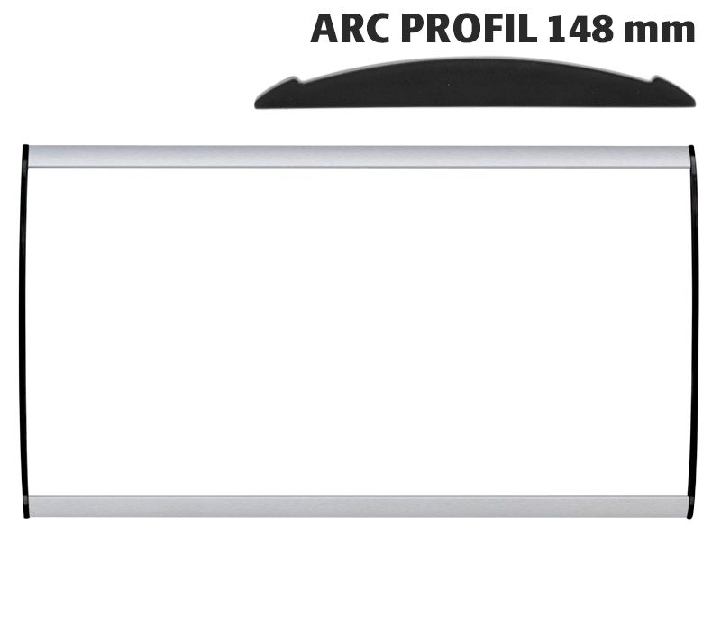 Orientační nástěnná tabulka 148x300 mm - Arc Profil A-Z Reklama CZ