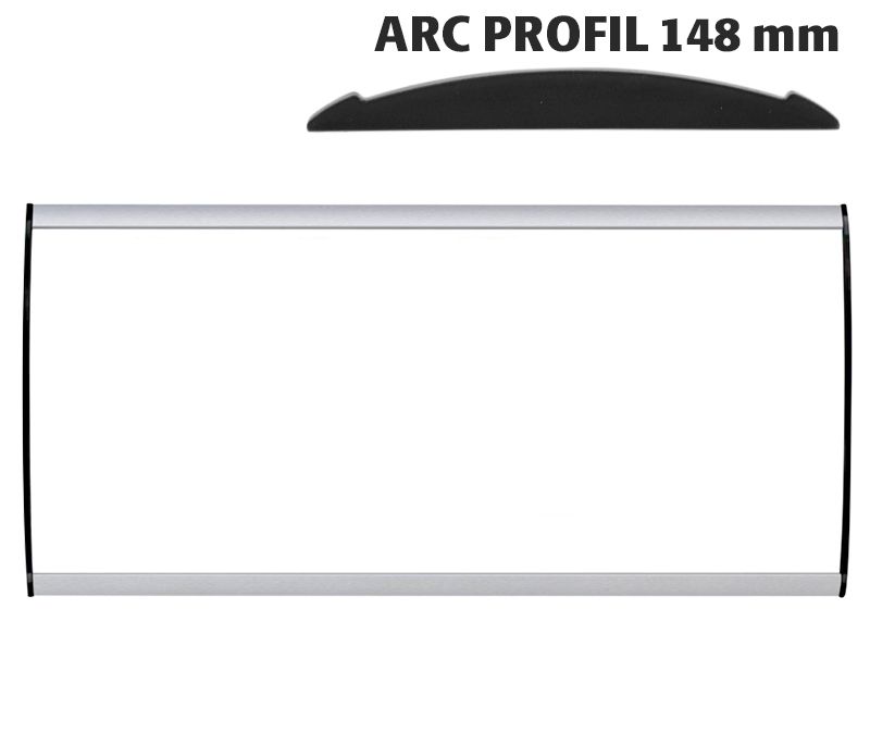 Orientační nástěnná tabulka 148x350 mm - Arc Profil A-Z Reklama CZ
