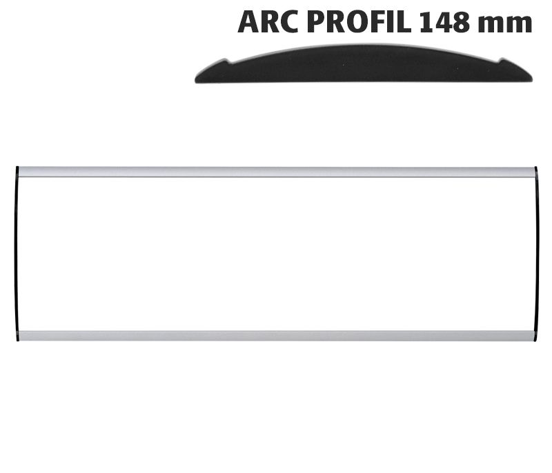 Orientační nástěnná tabulka 148x500 mm - Arc Profil A-Z Reklama CZ