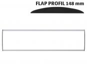 Orientační nástěnná tabulka 148x650 mm - Flap Profil
