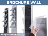 Nástěnný systém na letáky a brožury Brochure Wall