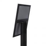 Černá volně stojící vitrínka na restaurační menu 4xA4 A-Z Reklama CZ