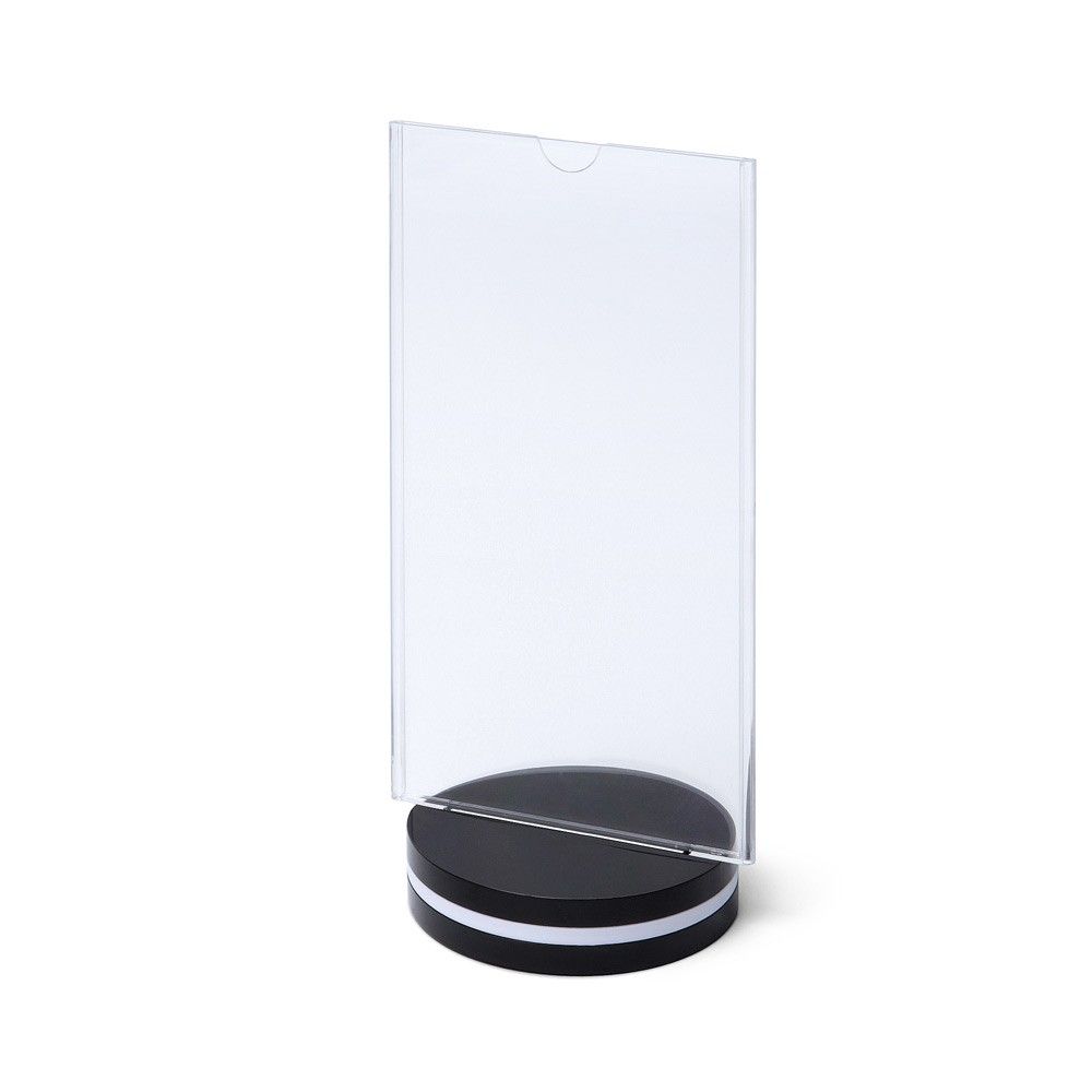 SCRITTO Plastový menu stojánek 10x20mm, otočný