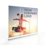 myMAGO podlahový stojan na banner 2000x600 mm A-Z Reklama CZ