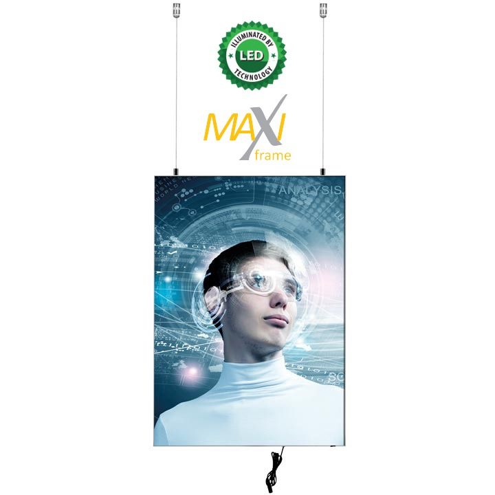 LED Star Maxi oboustranný - A0