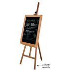Nástěnná dřevěná křídová tabule Easy 40x60 cm - Přírodní A-Z Reklama CZ
