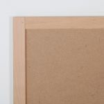 Nástěnná dřevěná křídová tabule Easy 60x115 cm - Přírodní A-Z Reklama CZ