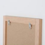 Nástěnná dřevěná křídová tabule Easy 60x80 cm - Přírodní A-Z Reklama CZ