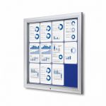 SCT PREMIUM - venkovní vitrína s Textilní stěnou 12xA4 Modrá A-Z Reklama CZ SCT PREMIUM - venkovní vitrína s Textilní stěnou 12xA4 Modrá A-Z Reklama CZ