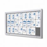 SCT PREMIUM - venkovní vitrína s Textilní stěnou 24xA4 Šedá A-Z Reklama CZ SCT PREMIUM - venkovní vitrína s Textilní stěnou 24xA4 Šedá A-Z Reklama CZ