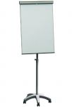 Flipchart mobilní, výsuvná ramena, 105x68 cm, výška až 220 cm, Bílý