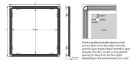 Profil k banerovému systému Omni Frame 1100 mm A-Z Reklama CZ