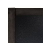 Křídová tabule s dřevěným rámem 50x60 cm, černá A-Z Reklama CZ