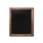 Křídová tabule s dřevěným rámem 50x60 cm, teak A-Z Reklama CZ