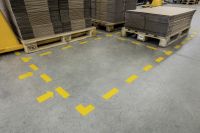 Podlahové značení Tvar "Pruh” - 150x50 mm - 10 ks DURABLE
