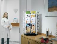 COMBIBOXX na letáky 3x DL na výšku, na stěnu i stůl DURABLE