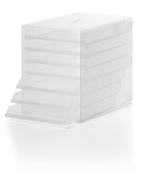 IDEALBOX 7 - Úložný box se 7 přihrádkami - Transparentní DURABLE