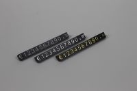 Plastové 3D Cenovky 9x6 mm sada Euro 1 řada - Stříbrný prolis A-Z Reklama CZ