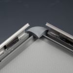 Hliníkový Clip rám Opti Frame 25 mm - Oblý roh A4 A-Z Reklama CZ