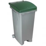 Koš na tříděný odpad 80 l Tata color se zeleným víkem