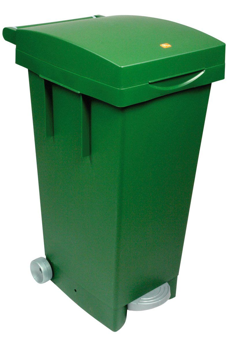 Koš na tříděný odpad s kolečky 80 l Big Tata - Zelený A-Z Reklama CZ