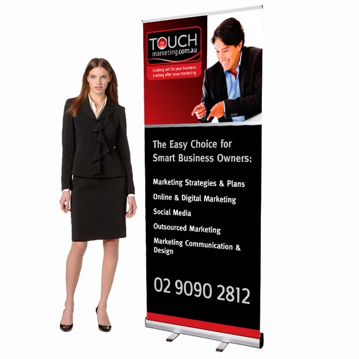 Prenosny Banner Display Everyday 240x200 Konstrukce A Z Reklama Cz