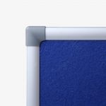 Textilní nástěnka Modrá SCRITTO FABRIC 200x100