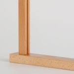 Dřevěný menu držák oboustranný bez výplně A5 - Přírodní A-Z Reklama CZ